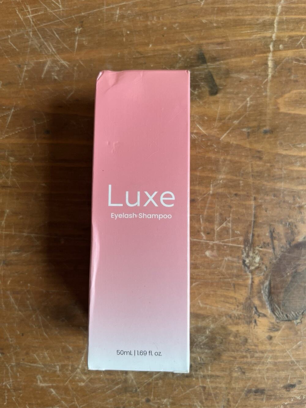 Luxe Lash Shampoo Eyelash Extension Cleanser Gentle Wash 50mL 1.7 oz New in Box